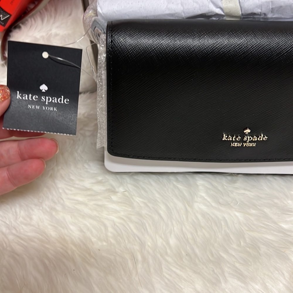 ****SOLD**** Kate Spade ♠️ Crossbody NWT Black - Picture 3 of 7